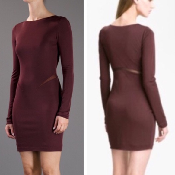 T Alexander Wang Mesh Insert Dress 8/10 L - Picture 3 of 11